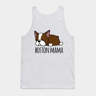 Boston Mama Lazy Dog Tank Top